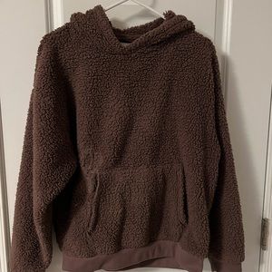 American Eagle Purple Sherpa